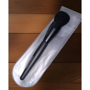 Mary Kay Powder Foundation Brush with Clear Carry Pouch Sleeve